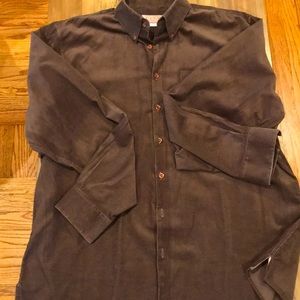 Corduroy brown men’s shirt